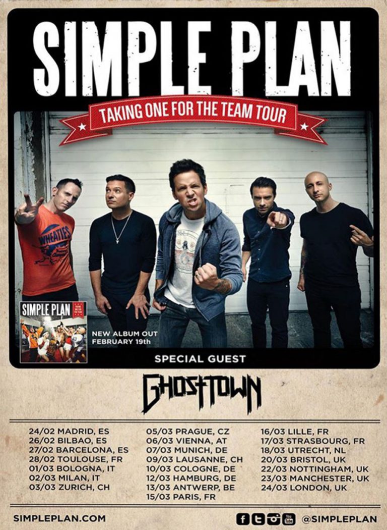 simple plan uk tour 2024 tickets